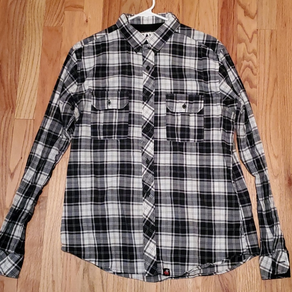 Glamour Kills Black Plaid Shirt